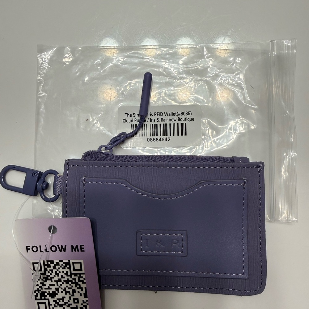 Purple RFID Wallet